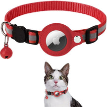 Collier GPS pour Chat Sécurisé - Design Réfléchissant et Dégagement Rapide