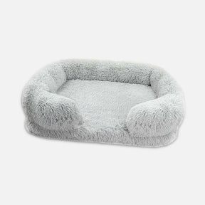 Lit pour Chien en Mousse à Mémoire - Confort Optimal et Doublure Imperméable