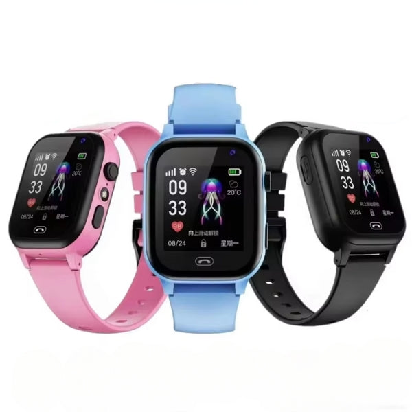 Montre GPS pour Enfants - Appels Vidéo, Caméra et Étanchéité IP67