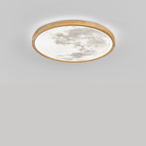 Lampe de Plafond Élégante en Bois - Design Minimaliste et Éclairage Accueillant