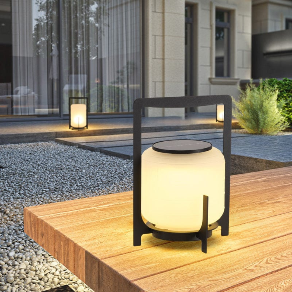Lampe Solaire Écologique pour Extérieur - Éclairage Durable et Ambiant