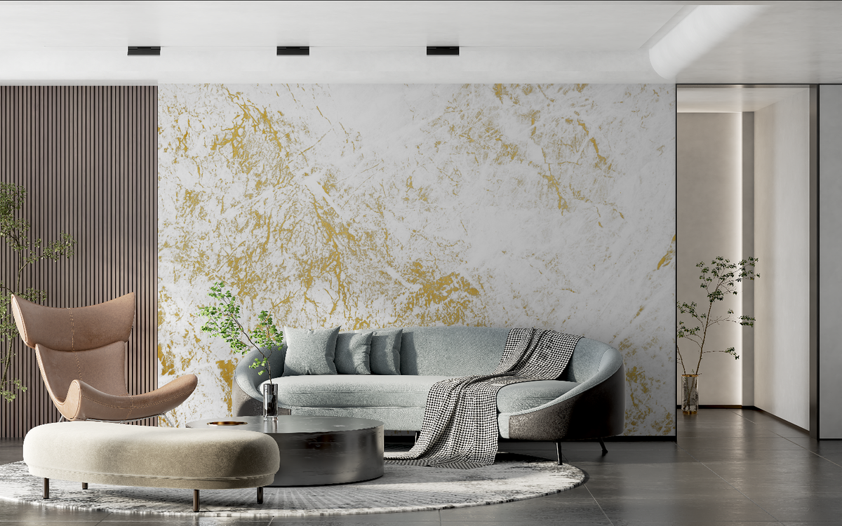 White Gold Wallpaper