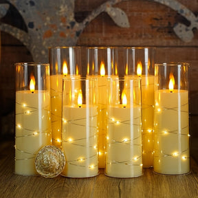 Bougies LED Télécommandées - Ambiance Chaleureuse et Sûre