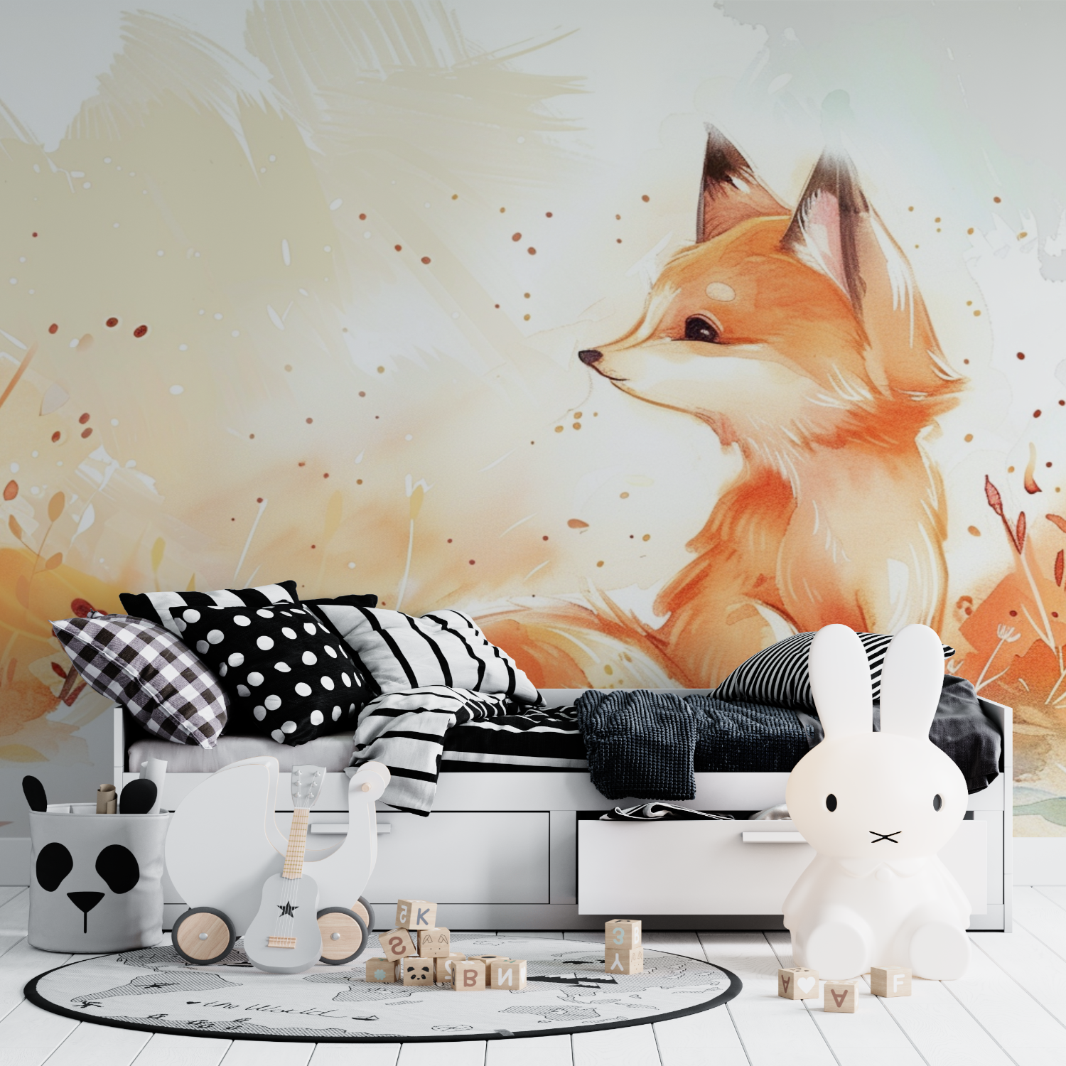 Children's Fox Wallpaper