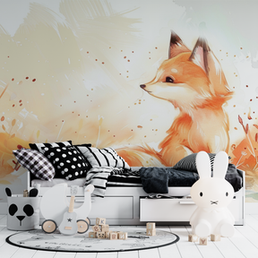 Children's Fox Wallpaper