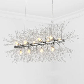 Lustre en Cristal Flocon de Neige - Élégance Contemporaine et Illumination Éblouissante