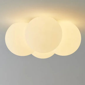 Lampe de Plafond Contemporaine - Élégance Minimaliste et Lumière Apaisante