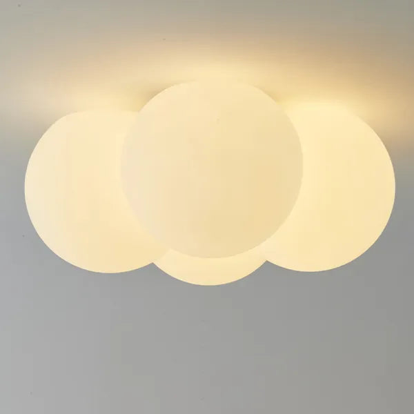 Lampe de Plafond Contemporaine - Élégance Minimaliste et Lumière Apaisante