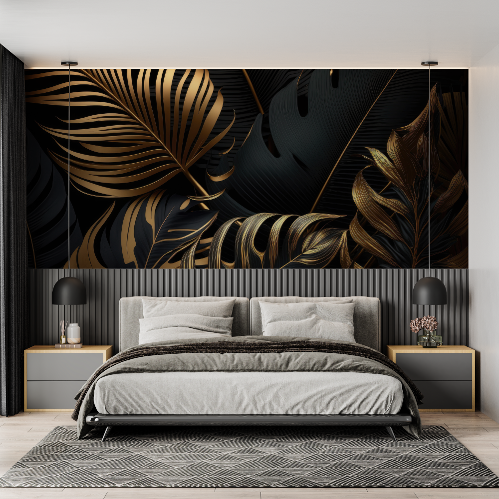 Golden Leaves Wallpaper