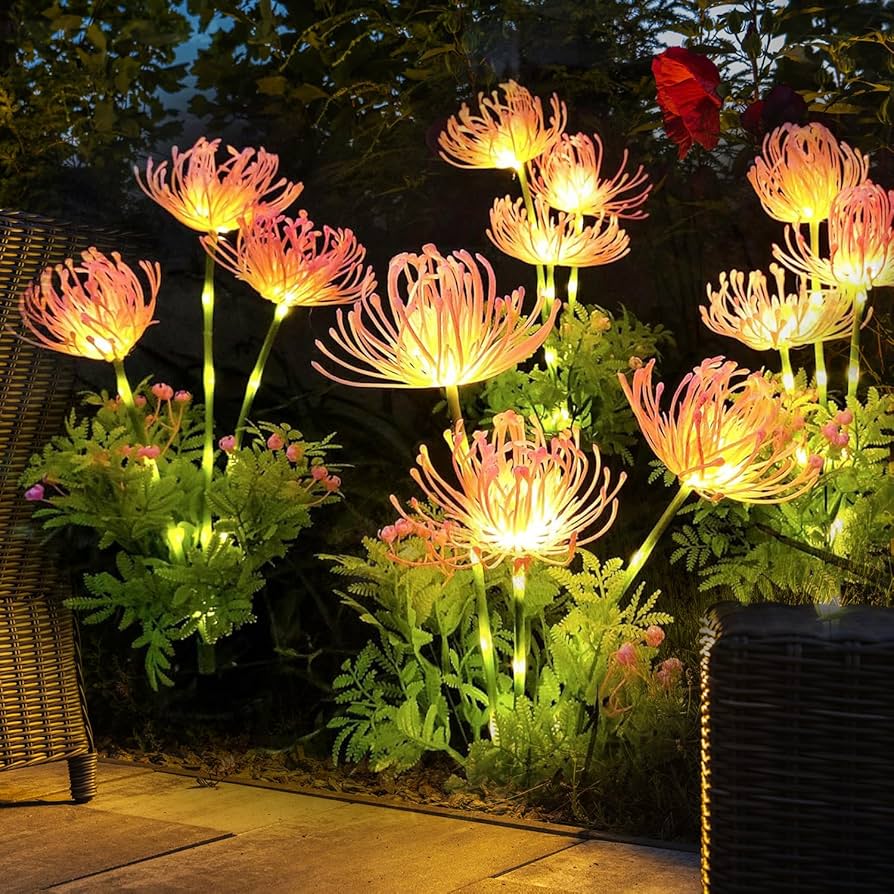 Lampe Solaire Fleur de Fée - Éclairage Doux et Magique pour Intérieur