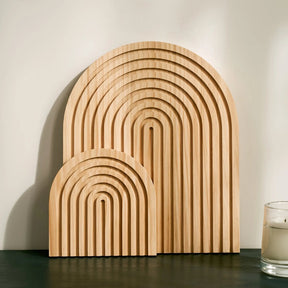 Arches en Bois Élégantes - Apportez Chaleur et Texture à Votre Intérieur