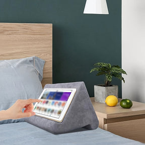 Support de Tablette Ajustable - Tissu Doux et Angles Personnalisables