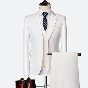 Costume Ajusté 3 Pièces pour Hommes - Élégance et Confort pour Événements Formels