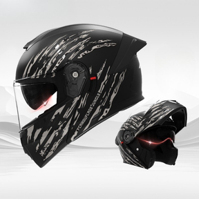 Casque de Moto Modulaire Hommes - Protection Ultime et Confort Supérieur