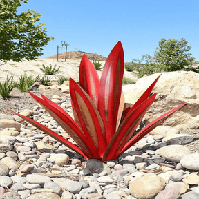 Lampe de Jardin Artisanale en Agave - Éclairage Extérieur Étanche et Élégant