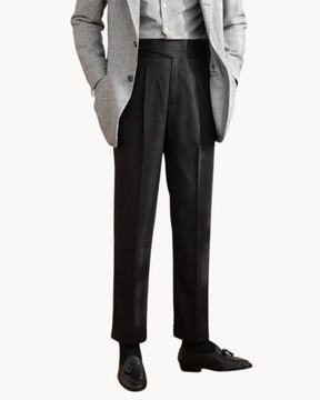 Pantalon Sur-Mesure Élégant pour Hommes - Polyvalent et Résistant aux Rides