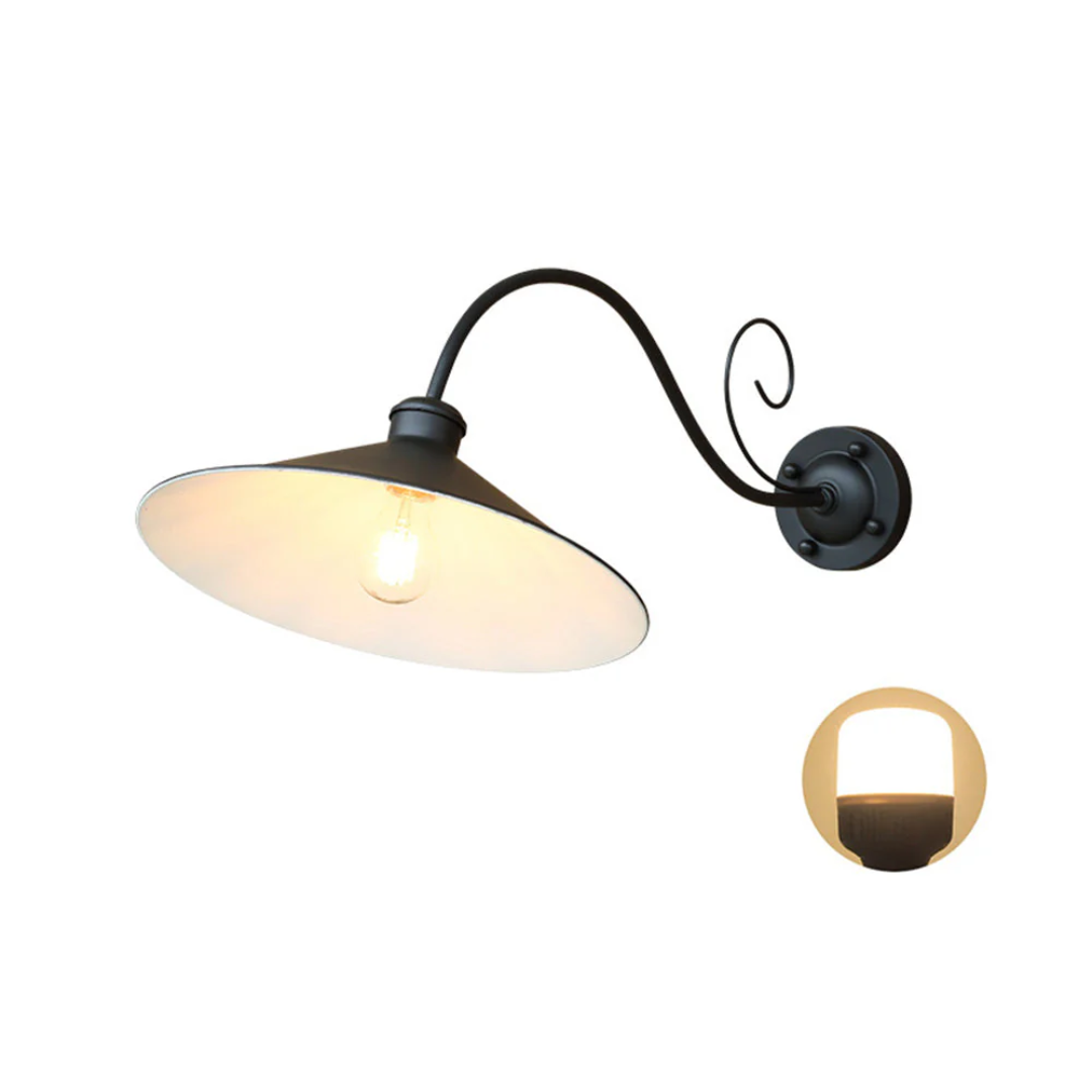 Lampe Murale Extérieure Vintage - Éclairage Étanche et Écoénergétique