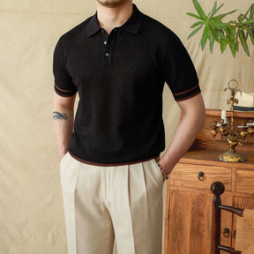 Polo en Coton Mercerisé pour Homme - Confort Luxueux et Élégance Intemporelle