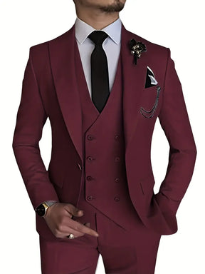 Costume 3 Pièces pour Homme - Élégance et Confort au Quotidien