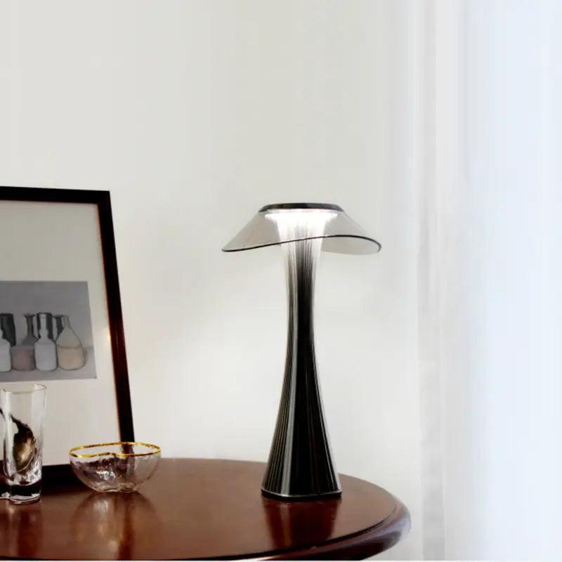Lampe de Table Industrielle Sans Fil - Design Élégant et Luminosité Ajustable