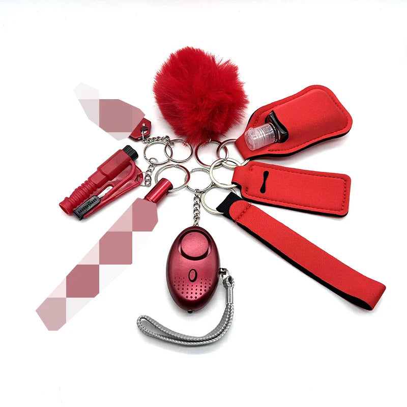 Ensemble de Porte-clés de Défense pour Femmes - Protection Compacte et Élégante