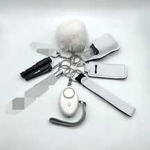 Ensemble de Porte-clés de Défense pour Femmes - Protection Compacte et Élégante