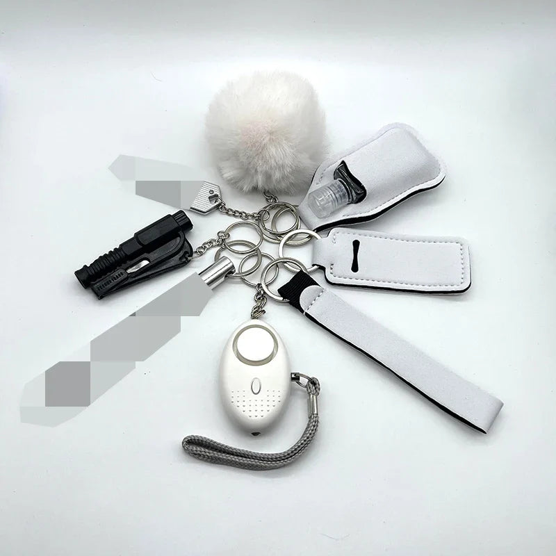 Ensemble de Porte-clés de Défense pour Femmes - Protection Compacte et Élégante