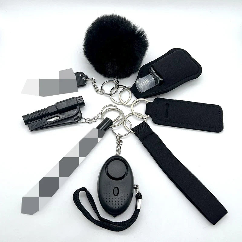 Ensemble de Porte-clés de Défense pour Femmes - Protection Compacte et Élégante
