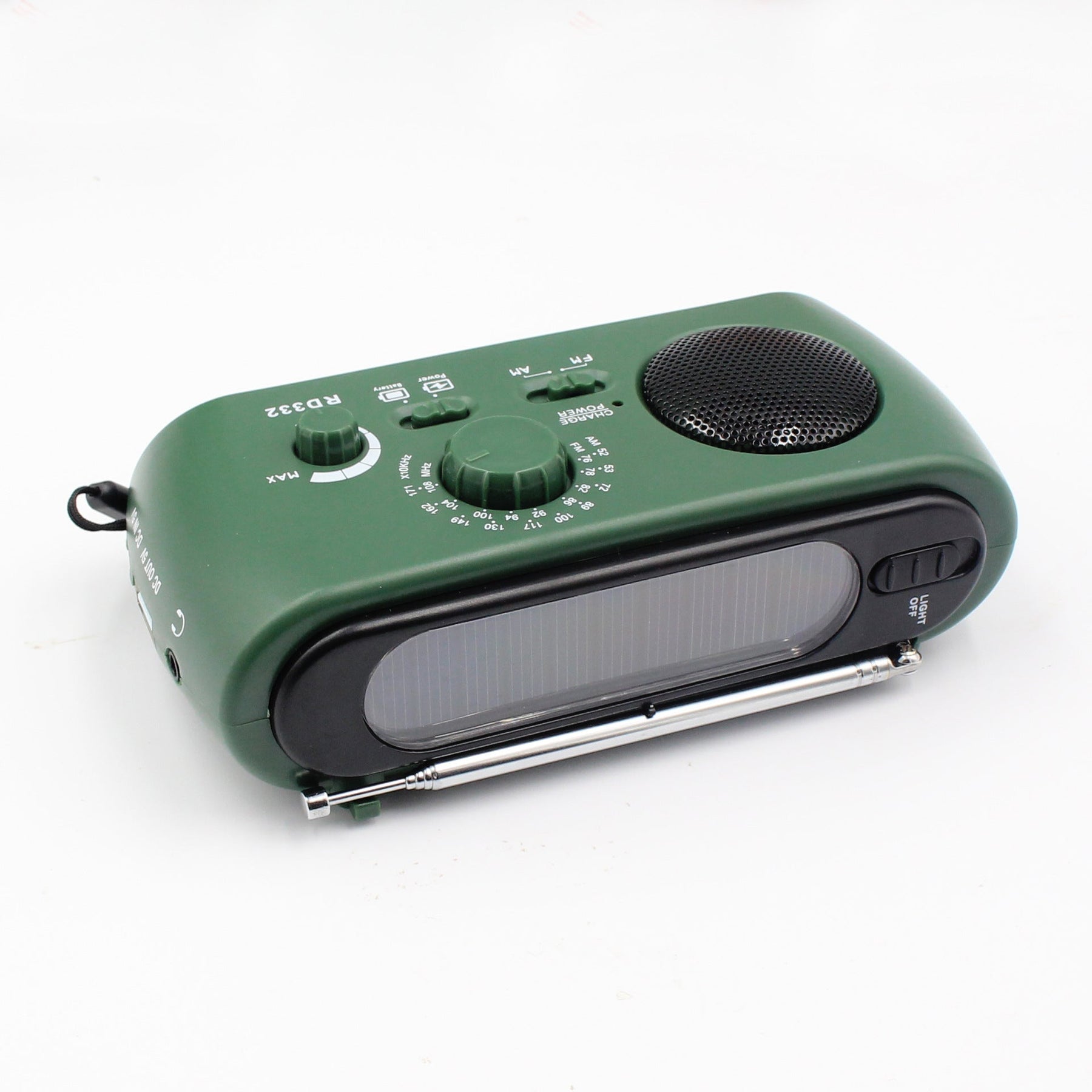 Radio d'Urgence Portable AM/FM/NOAA - Lampe de Poche LED et Résistante à l'Eau