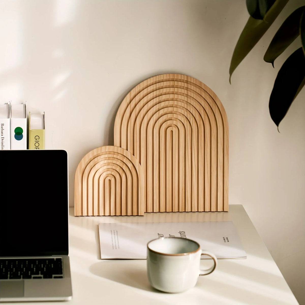 Arches en Bois Élégantes - Apportez Chaleur et Texture à Votre Intérieur