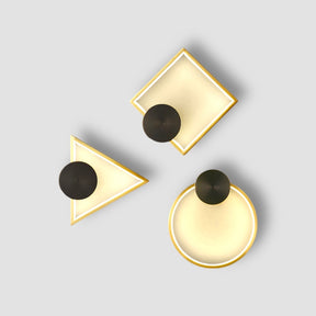 Applique Murale Géométrique Moderne - Design Élégant et Durable pour Intérieur