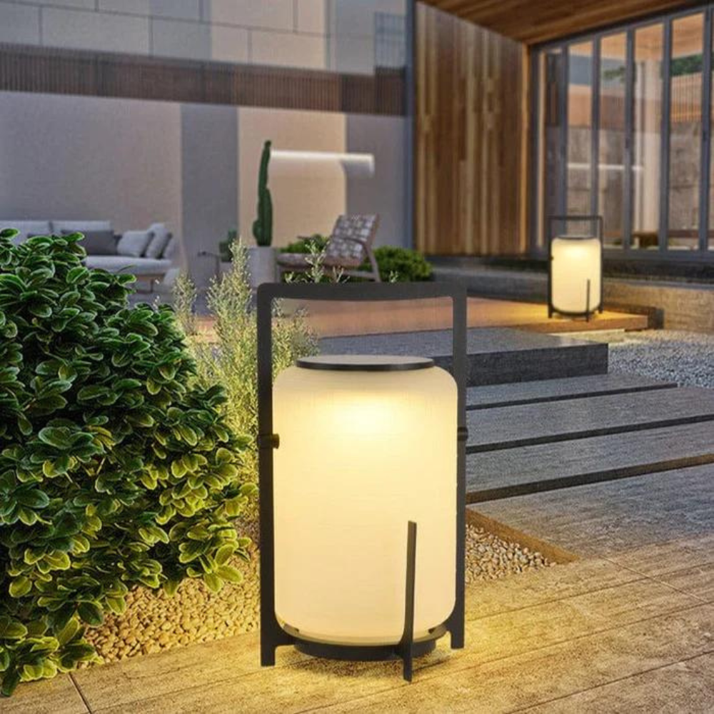 Lampe Solaire Écologique pour Extérieur - Éclairage Durable et Ambiant