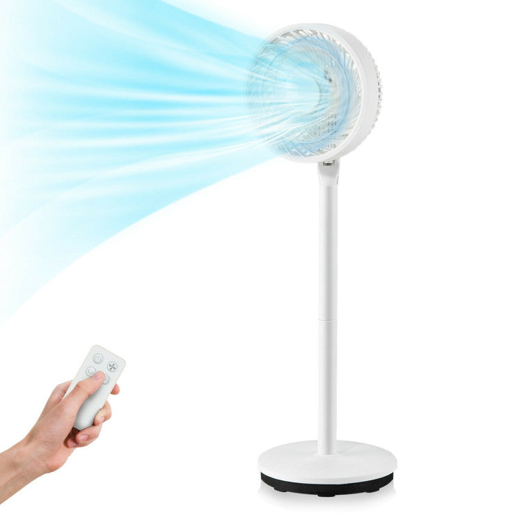 Ventilateur Debout Silencieux 9 Pouces - Hauteurs et Vitesses Réglables
