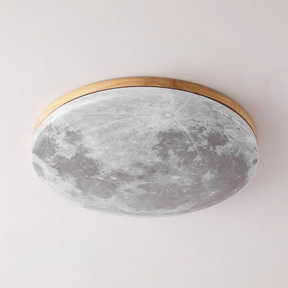 Lampe de Plafond Élégante en Bois - Design Minimaliste et Éclairage Accueillant