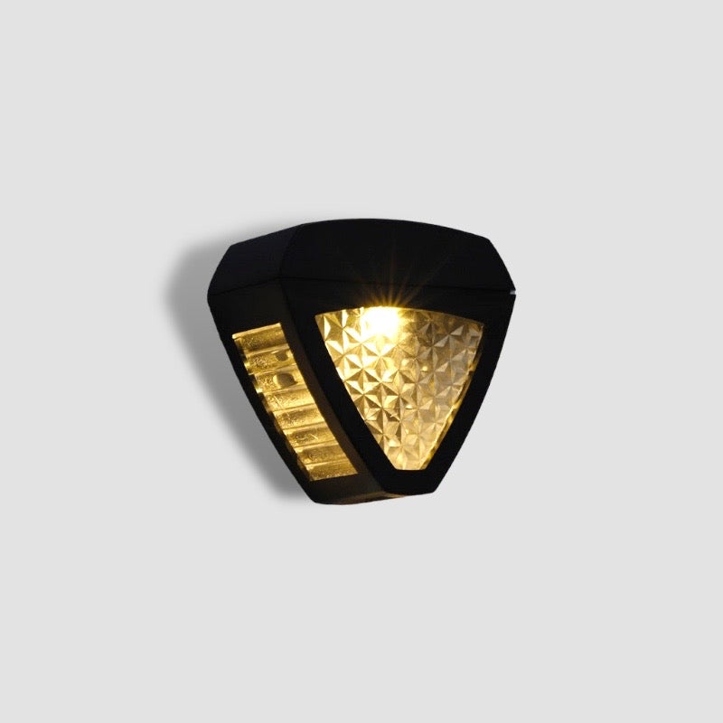 Lampe Solaire Murale Extérieure - Étanche avec Capteur Intelligent