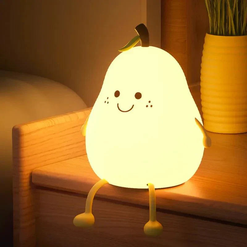 Lampe de Nuit LED Rechargeable - Design Mignon et Portable