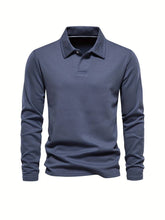 Polo à Manches Longues pour Homme - Élégance et Confort au Quotidien