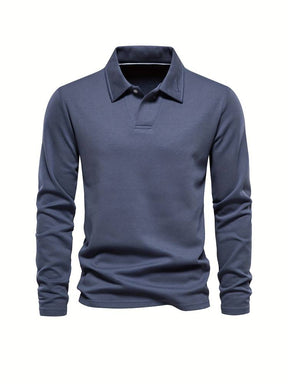 Polo à Manches Longues pour Homme - Élégance et Confort au Quotidien