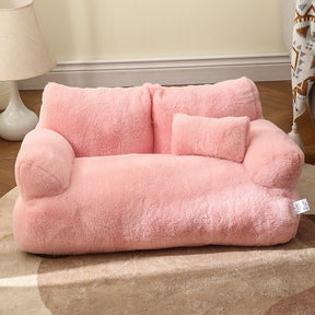 Canapé pour Animaux Doux et Spacieux - Confort Ultime et Lavable en Machine