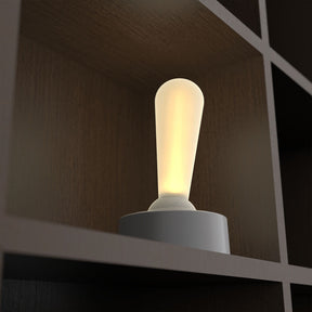 Lampe de Table Rétro à Commutateur - Design Vintage avec Lumière Rechargeable