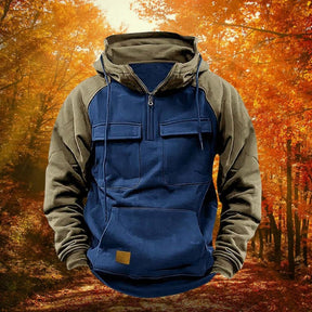 Hoodie Chaud pour Sorties en Plein Air - Élégant et Pratique avec Poches