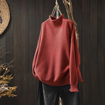 Pull Tricoté Chaud pour Hiver - Confort Ultime et Élégance Intemporelle