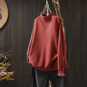 Pull Tricoté Chaud pour Hiver - Confort Ultime et Élégance Intemporelle