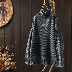 Pull Tricoté Chaud pour Hiver - Confort Ultime et Élégance Intemporelle