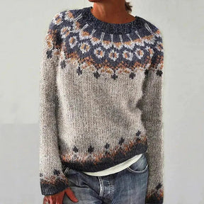 Pull Tricoté Doux et Élégant - Confort et Style pour Jours Froids