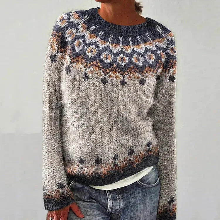 Pull Tricoté Doux et Élégant - Confort et Style pour Jours Froids