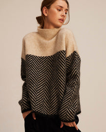 Pull à Col Montant Chic - Doux et Chaud pour Jours Froids