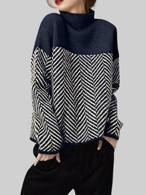 Pull à Col Montant Chic - Doux et Chaud pour Jours Froids