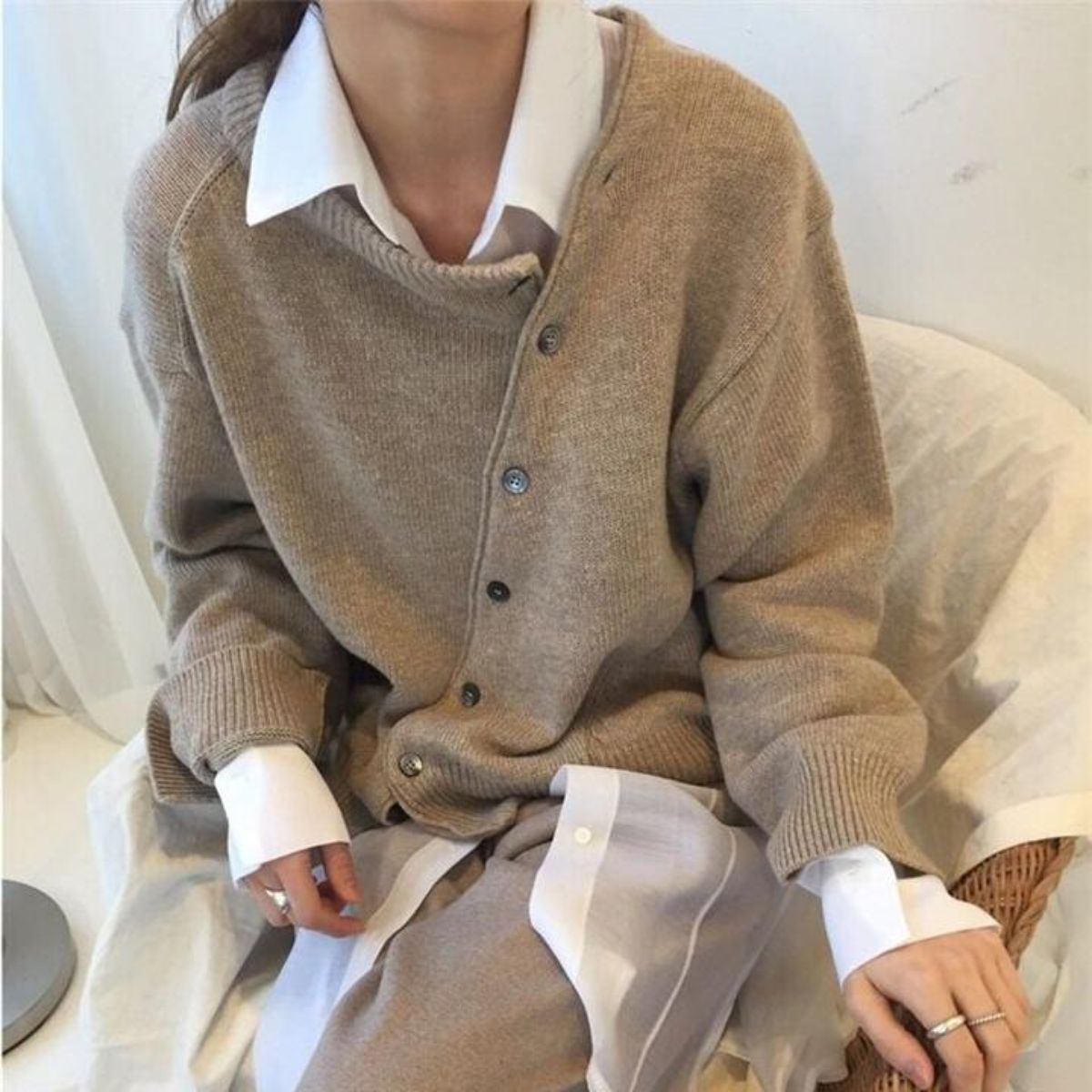 Cardigan en Cachemire Luxueux - Élégance et Confort Ultime