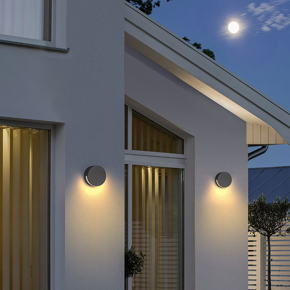 Applique Murale Extérieure en Verre - Design Étanche et Élégant IP65